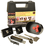 Armeg EBS.TCINST.SET Tri-Cut Complete Box Sinking & Channelling Set
